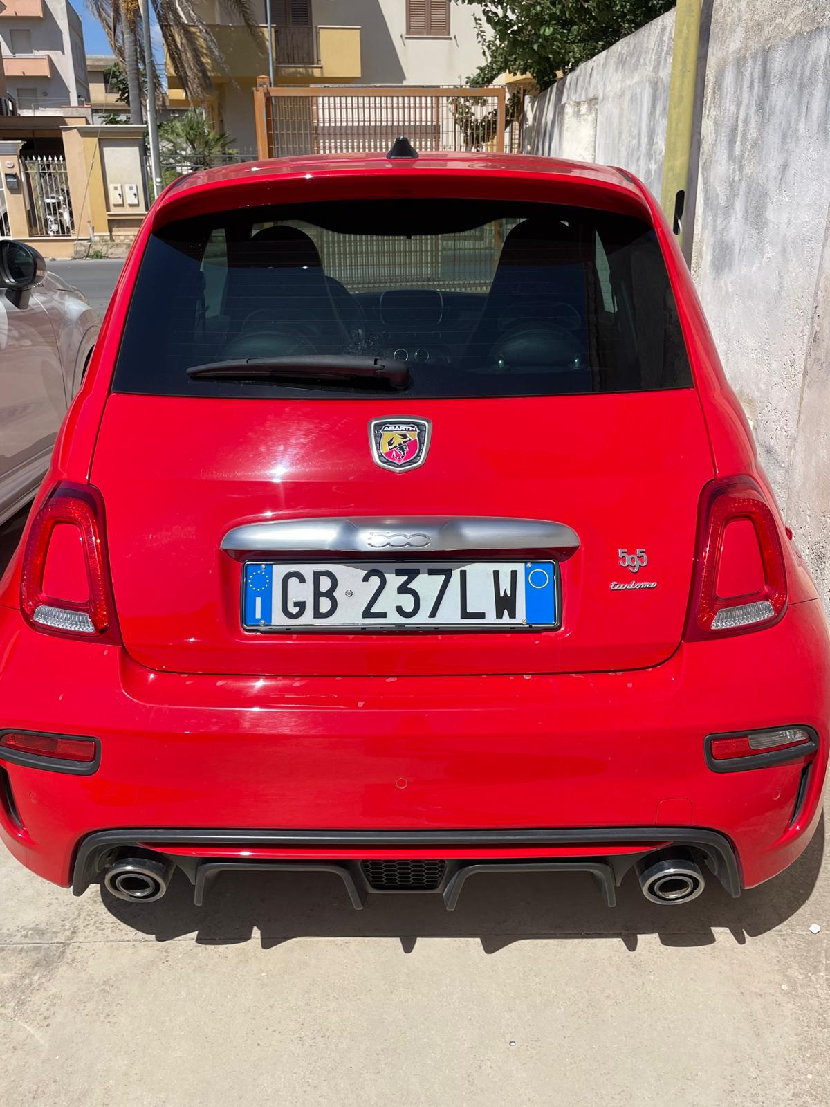Fiat 500 abarth 595 165 cv turismo anno 2020 km 30000 € 21000